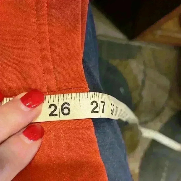 North Face Womens Flight Series Jacket Orange & Maroon SP Zip Front Thumbholes - Picture 12 of 13